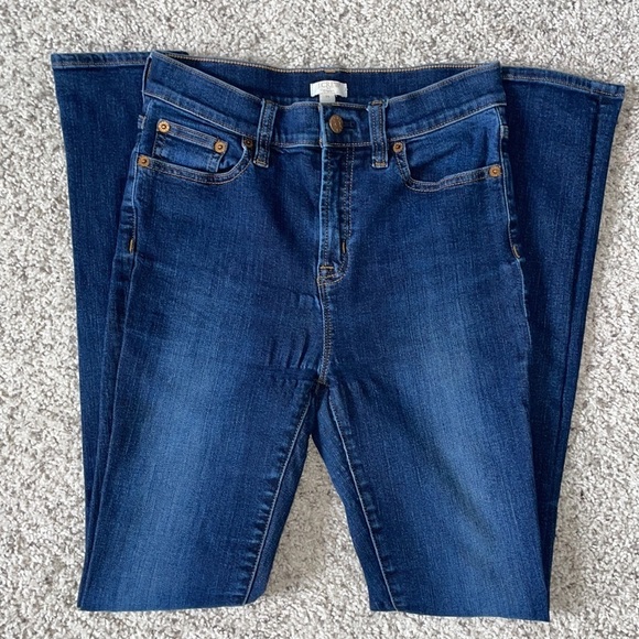 J.CREW mid-rise toothpick jeans in Point Lake wash in women’s size 25 - Picture 6 of 11